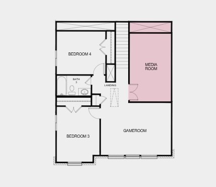 1538 Ginger Ln, Argyle, TX 76226 - floor plan / room layout