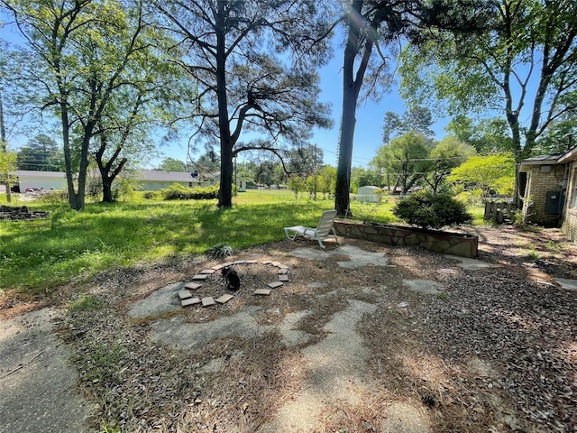 view of yard