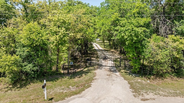 4726 Rawhide Ct, Granbury, TX 76049 - view of street with a gate