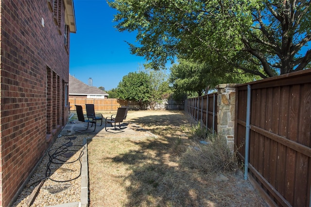 1314 Kingsley Ct, Allen, TX 75013 - view of yard featuring a patio and a fenced backyard