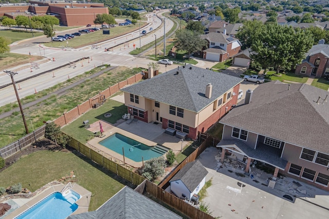 8202 Silverton Dr, Arlington, TX 76001 - aerial view featuring a residential view