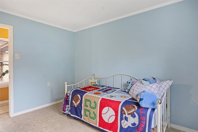 1803 Michael Ct, Arlington, TX 76010 - bedroom with baseboards and crown molding