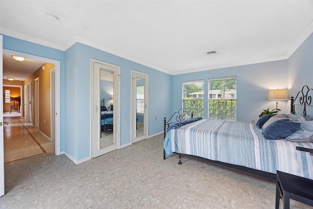 1803 Michael Ct, Arlington, TX 76010 - bedroom featuring crown molding and baseboards