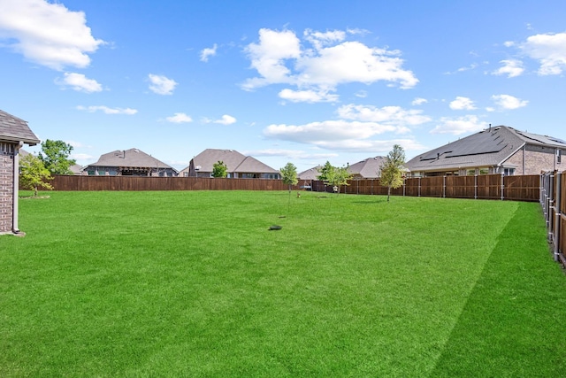 4304 Caney Creek Cir, Celina, TX 75078 - view of yard featuring a residential view and a fenced backyard