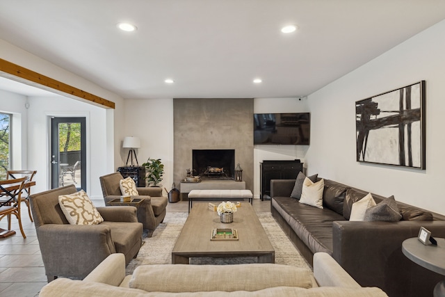 7342 Briar Rd, Azle, TX 76020 - living room with recessed lighting