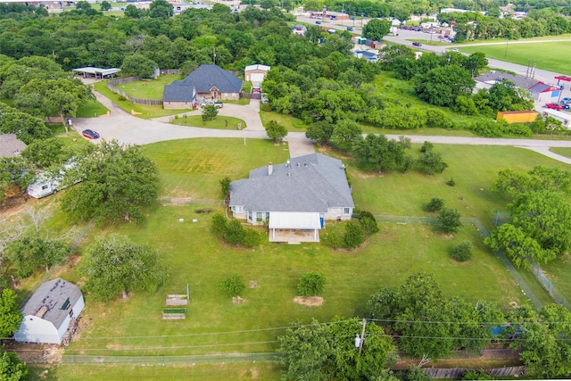 drone / aerial view