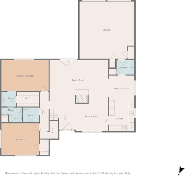 3206 Knights Haven Ln, Garland, TX 75044 - home floor plan