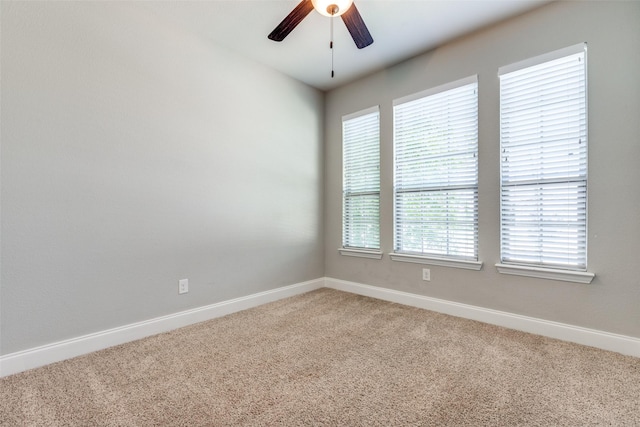 1624 Sweetwater Way, Celina, TX 75009 - empty room featuring ceiling fan and light carpet