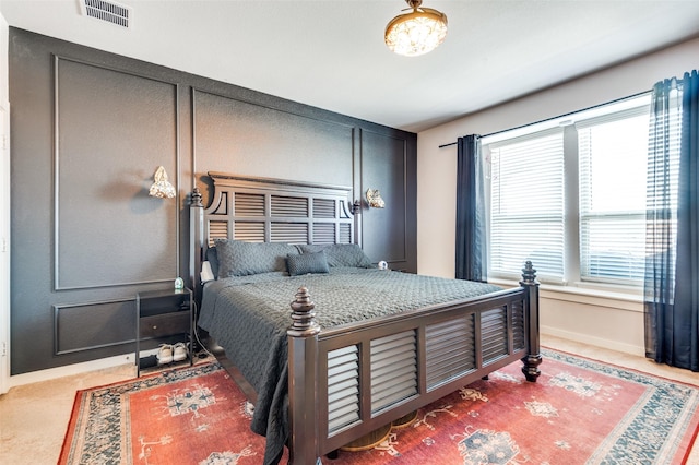 4737 Tanglewood Dr, Haltom City, TX 76137 - bedroom featuring visible vents, baseboards, and carpet floors