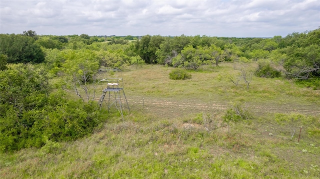 exterior space with a rural view