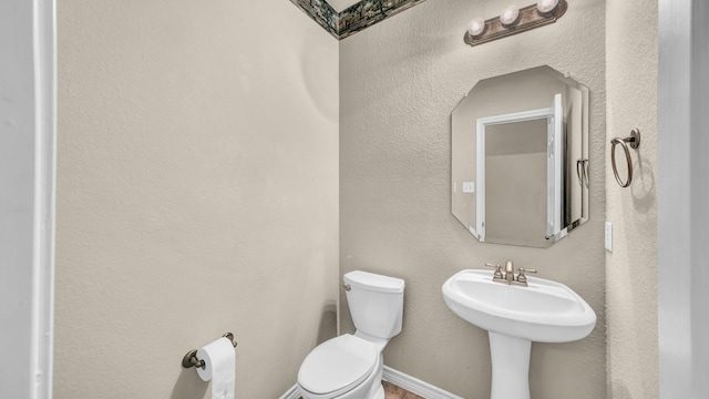 8708 Tangleridge Dr, Fort Worth, TX 76123 - bathroom featuring toilet and a sink