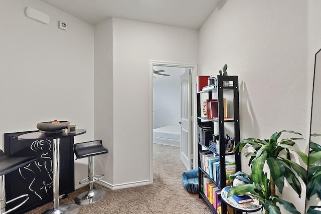 2425 Larimar Dr, Little Elm, TX 76227 - hallway with carpet flooring and baseboards