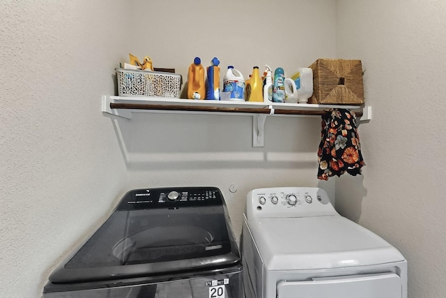 2425 Larimar Dr, Little Elm, TX 76227 - laundry room featuring washer and dryer