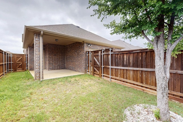2425 Larimar Dr, Little Elm, TX 76227 - view of yard with a gate and a patio
