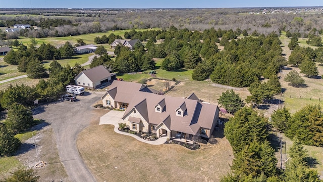 4682 County Road 2720, Caddo Mills, TX 75135 - aerial view