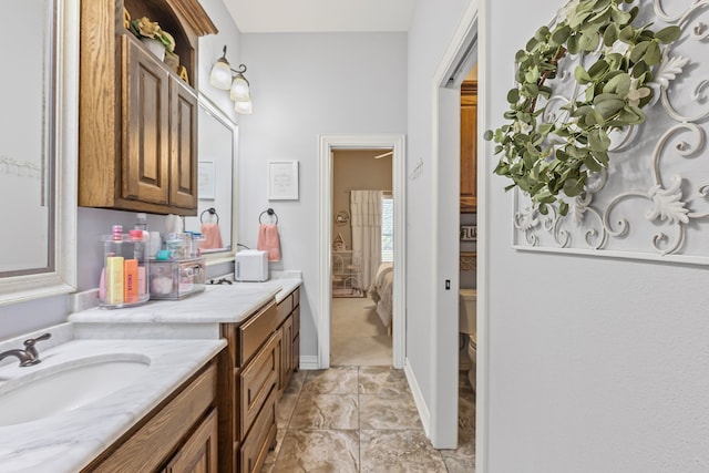 4682 County Road 2720, Caddo Mills, TX 75135 - full bathroom with toilet and vanity