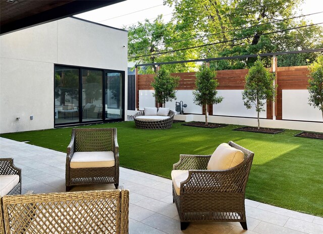 10236 Crestover Dr, Dallas, TX 75229 - view of yard with a patio area