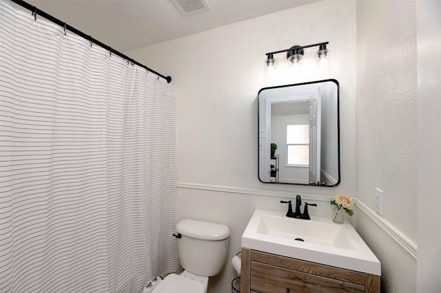 3945 Ringdove Way, Fort Worth, TX 76262 - full bathroom featuring vanity and toilet