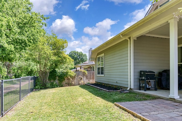 3945 Ringdove Way, Fort Worth, TX 76262 - view of yard with a patio