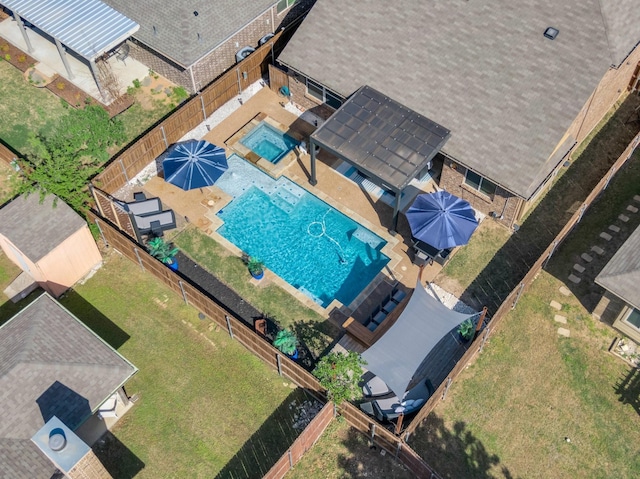 aerial view