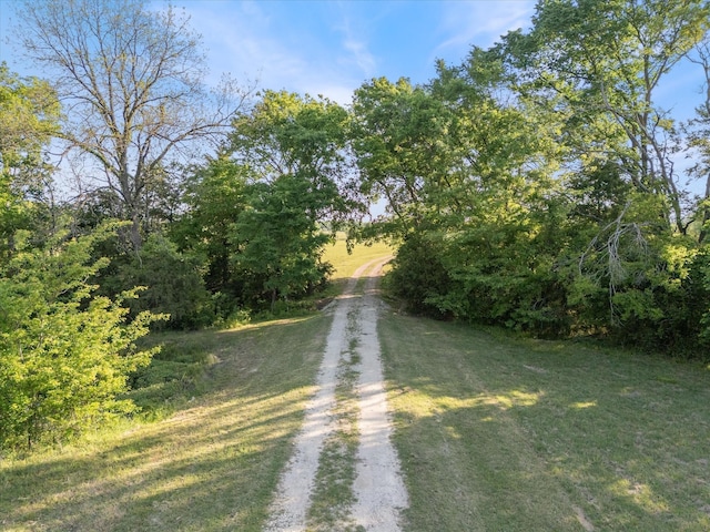 view of road
