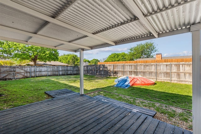 1001 Roaring Springs Dr, Allen, TX 75002 - view of wooden deck