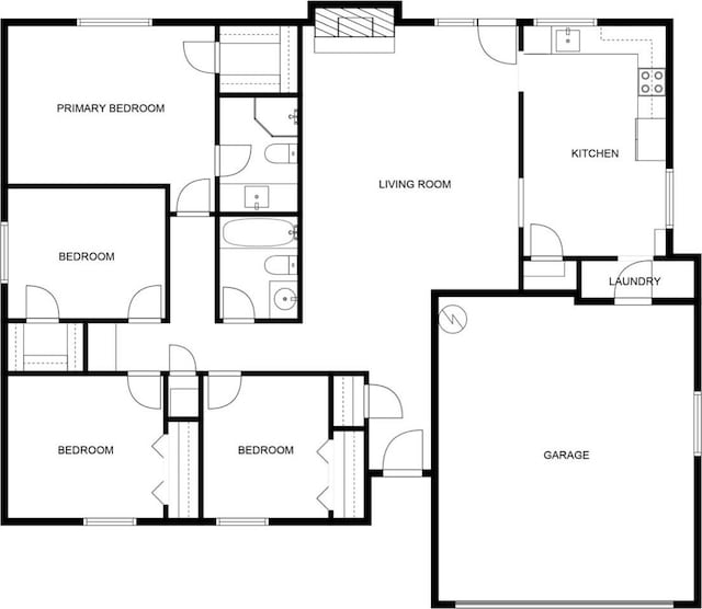 1001 Roaring Springs Dr, Allen, TX 75002 - floor plan / room layout