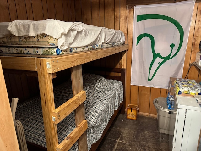 15095 US Highway 82 E, No City, TX 76380 - bedroom with wooden walls