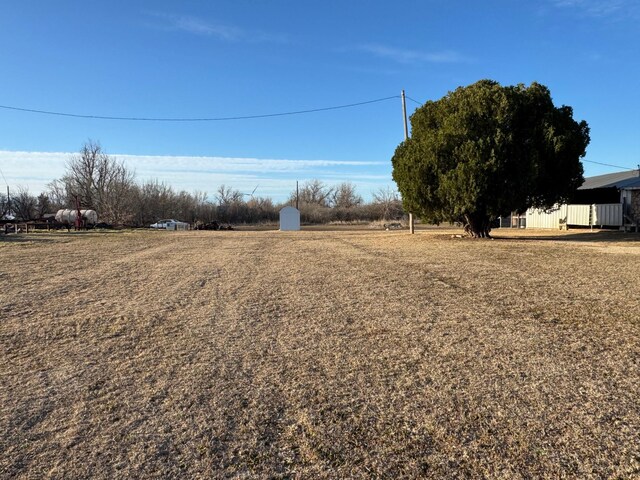 15095 US Highway 82 E, No City, TX 76380 - view of yard featuring an outbuilding