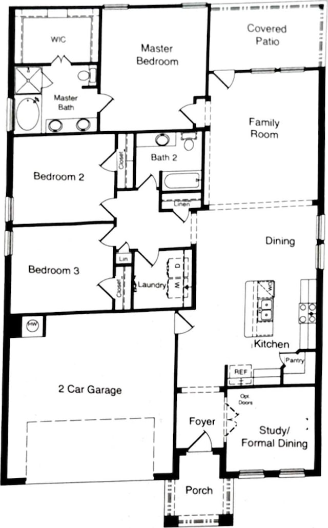 1005 Napier Way, Fort Worth, TX 76247 - plan