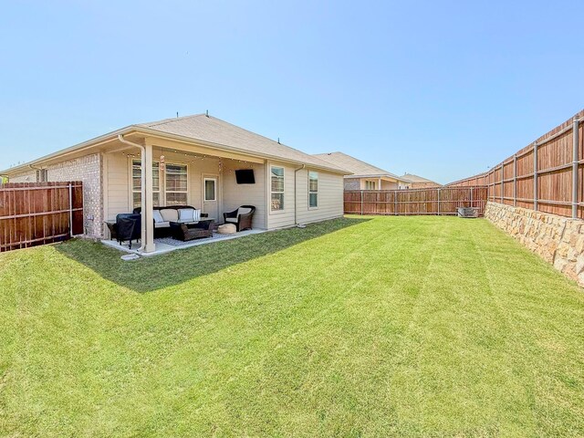 1005 Napier Way, Fort Worth, TX 76247 - view of yard