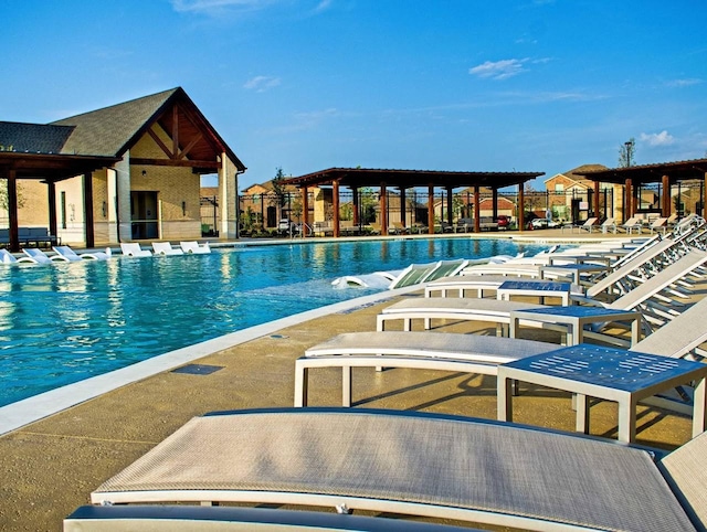 1005 Napier Way, Fort Worth, TX 76247 - community pool with fence