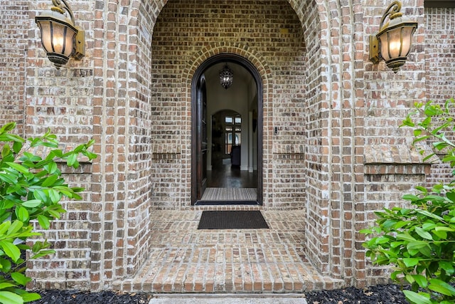 1011 Caribou Dr, Prosper, TX 75078 - doorway to property with brick siding