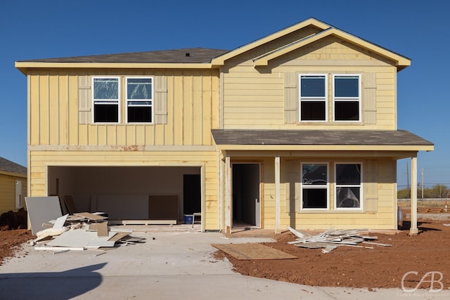 2203 Brooke Ln, Brownwood, TX 76801 - property under construction with an attached garage and concrete driveway