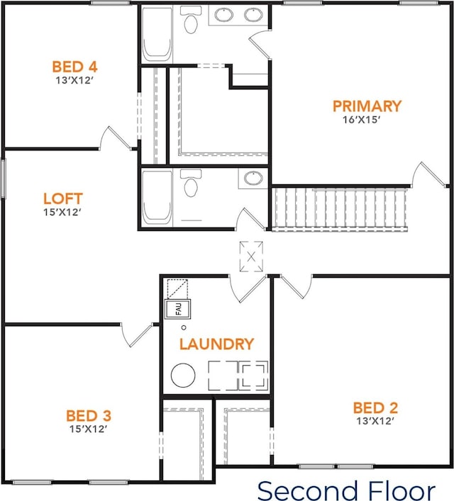 2203 Brooke Ln, Brownwood, TX 76801 - view of layout