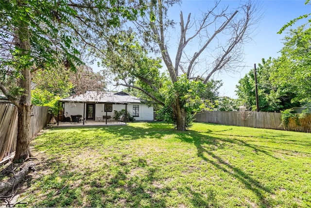 4040 Carolyn Rd, Fort Worth, TX 76109 - view of yard with a patio area