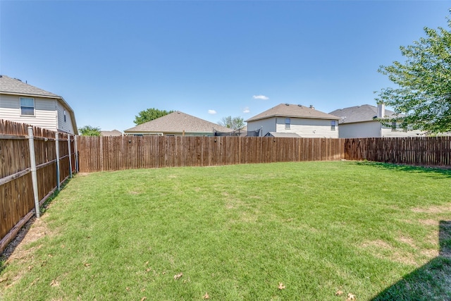 4505 Pangolin Dr, Fort Worth, TX 76244 - view of yard with a fenced backyard