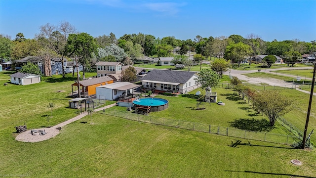 868 Briggs Blvd, East Tawakoni, TX 75472 - drone / aerial view featuring a residential view