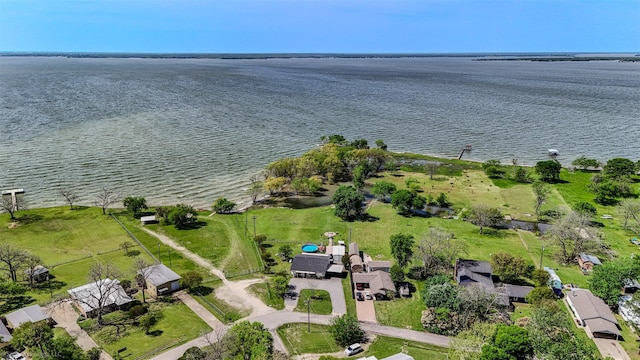 868 Briggs Blvd, East Tawakoni, TX 75472 - birds eye view of property with a water view