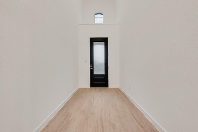 440 Lone Star Dr, Justin, TX 76247 - foyer featuring baseboards and light wood-style flooring