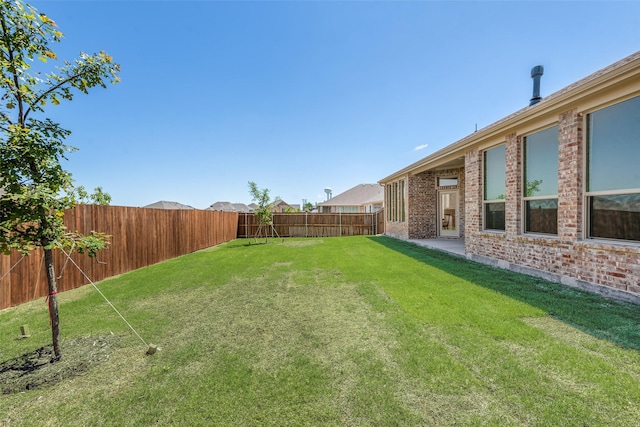 440 Lone Star Dr, Justin, TX 76247 - view of yard with a fenced backyard