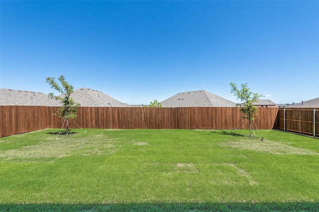 440 Lone Star Dr, Justin, TX 76247 - view of yard featuring a fenced backyard
