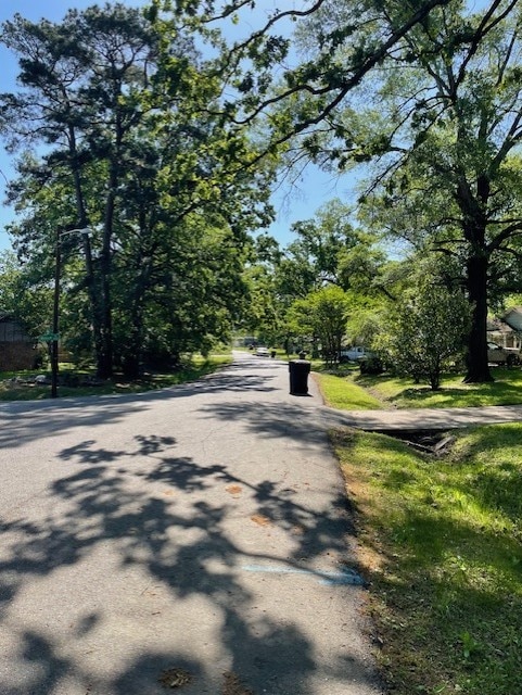 view of road