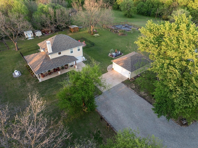 539 Smith Oak Rd, Sherman, TX 75090 - view of road with a gated entry and gravel driveway