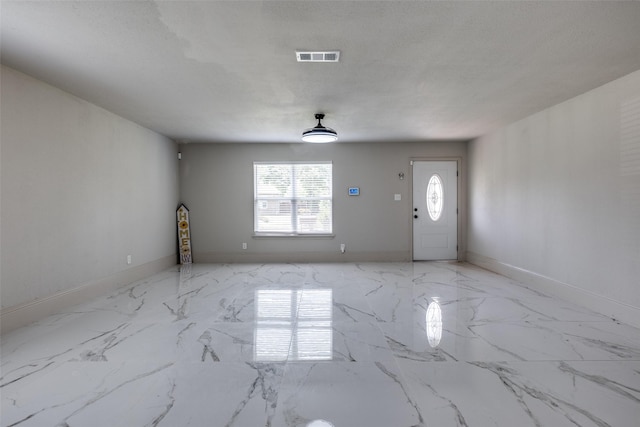 10061 Neosho Dr, Dallas, TX 75217 - interior space featuring marble finish floor, baseboards, and visible vents