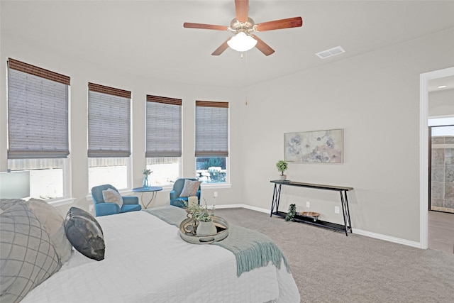 3341 Man O War Rd, Celina, TX 75009 - bedroom featuring carpet floors, baseboards, and a ceiling fan