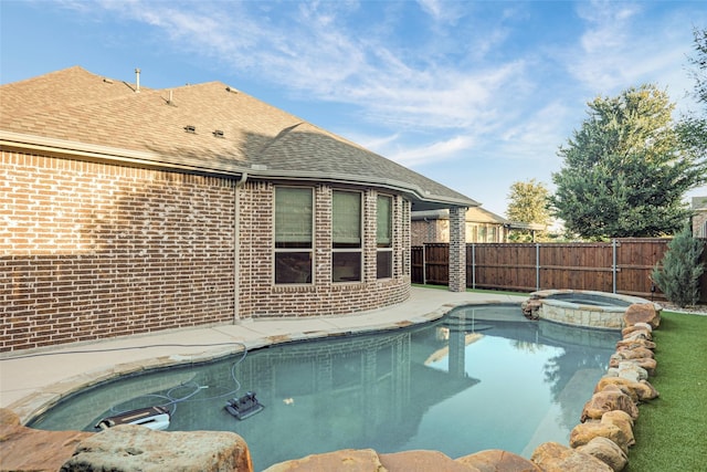 3341 Man O War Rd, Celina, TX 75009 - view of swimming pool with a pool with connected hot tub