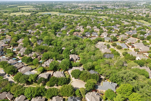 birds eye view of property featuring a residential view