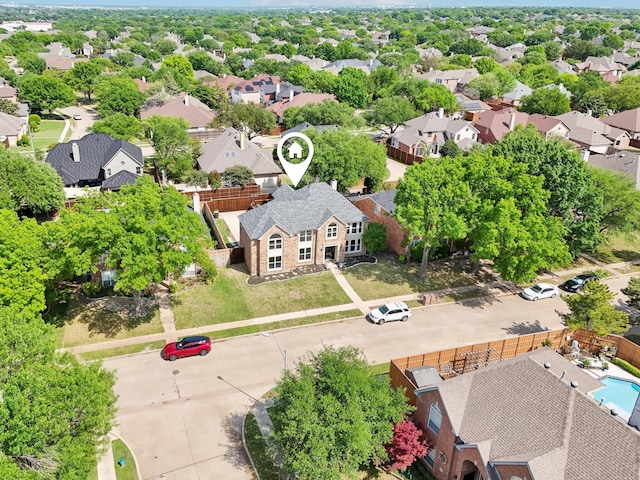 7812 Alderwood Pl, Plano, TX 75025 - aerial view of residential area