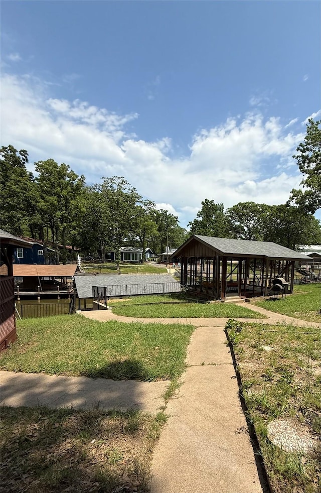 view of community